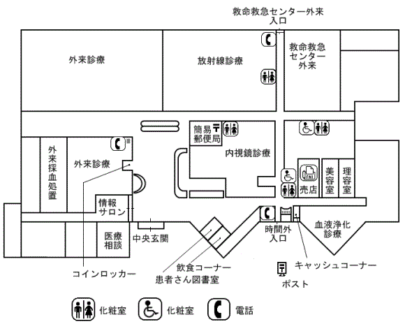 1階案内図